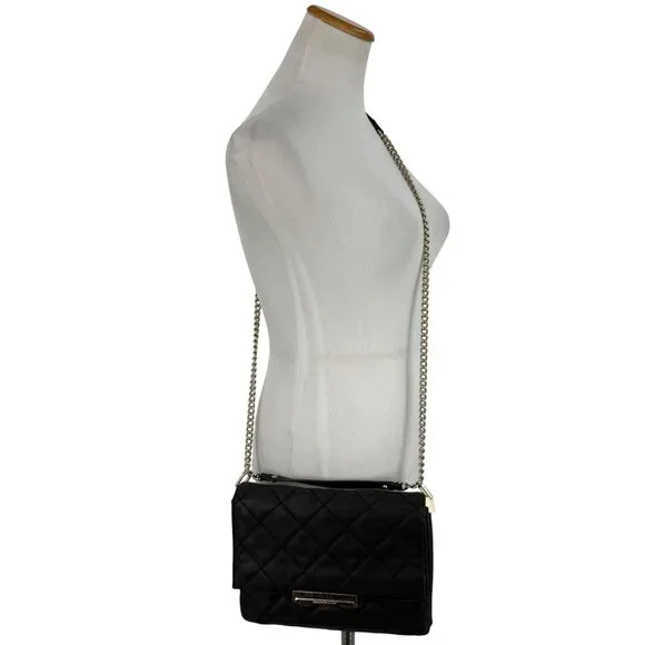 Kate Spade New York Emerson Place Lenia Black Quilted Leather Shoulder Bag - Picture 12 of 16